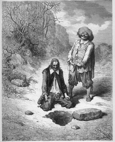 Hazinesini kaybeden cimri - Jean de La Fontaine