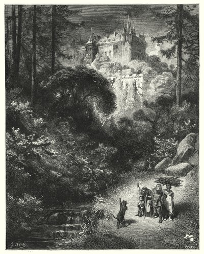 Usta Kedi veya Çizmeli Kedi; Çizmeli Kedi by Gustave Dore