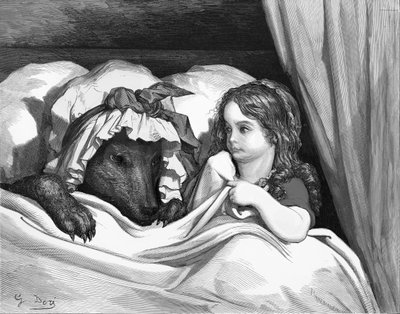 Kırmızı Başlıklı Kız, Gustave Doré