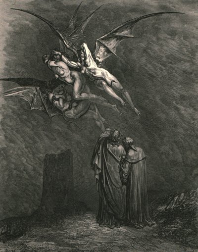 Her birinizi işaretleyin Erynnis, c1890. by Gustave Dore