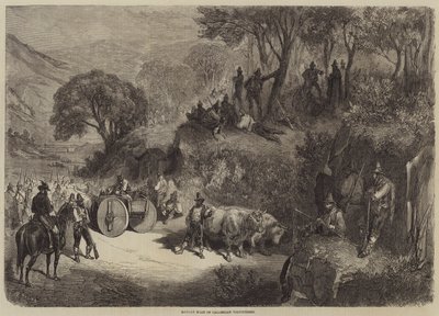 Calabria Gönüllülerinin Öğle Durması by Gustave Dore