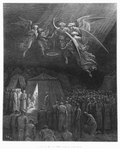 Night of 25th August 1270, Death of St. Louis (1214-70), illustration from 