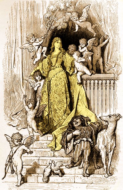 Ludovico Ariosto tarafından Orlando Furioso by Gustave Dore