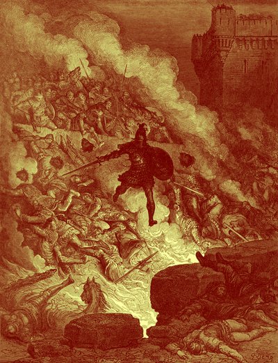 Ludovico Ariosto tarafından Orlando Furioso by Gustave Dore