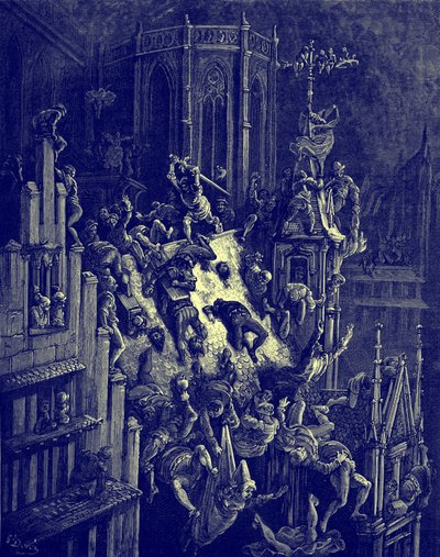 Ludovico Ariosto tarafından Orlando Furioso by Gustave Dore
