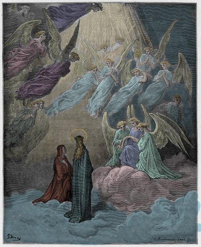 Paradiso, Canto 21 : Işıltılı ruhlar şarkı söylüyor, Dante Alighieri