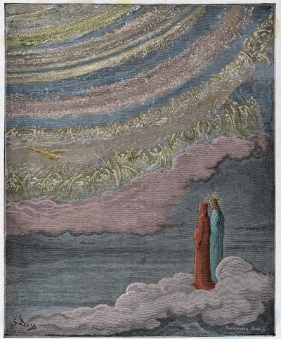 Paradiso, Canto 28 : Cennetin parıldayan ev sahibi, Dante Alighieri