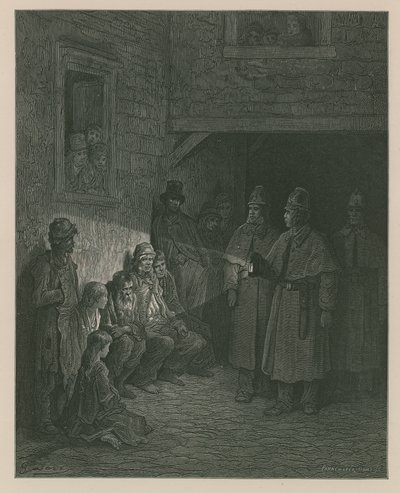 Polisler nöbette by Gustave Dore