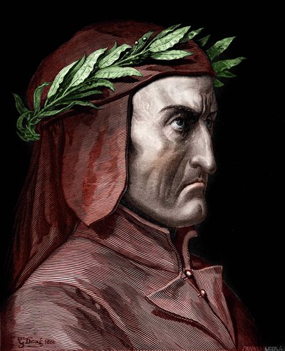 İtalyan yazar Dante Alighieri