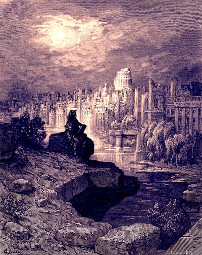 Sığınak - Kabul Başvurusu, Gustave Doré by Gustave Dore