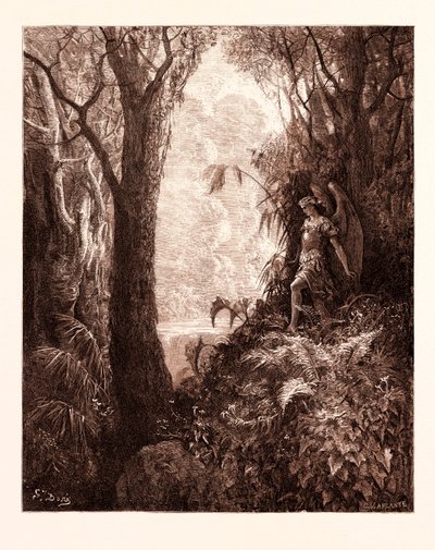 Şeytan Cennette by Gustave Dore