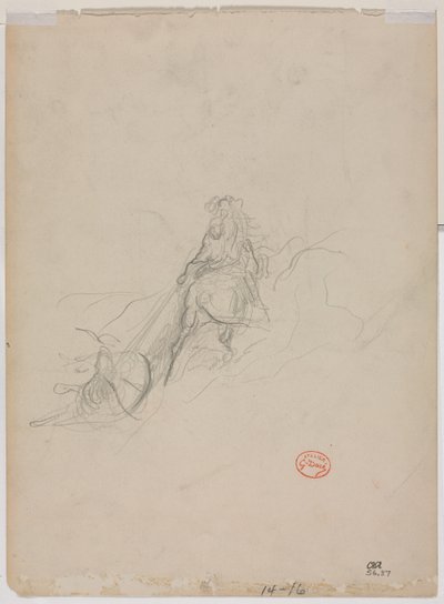 Av Sahnesi Kroki, c. 1868. by Gustave Dore
