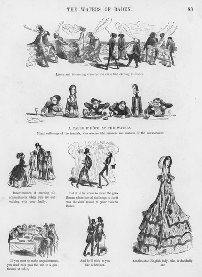 Gustave Dore tarafından Esprili ve Grotesk Eskizler (gravür) by Gustave Dore