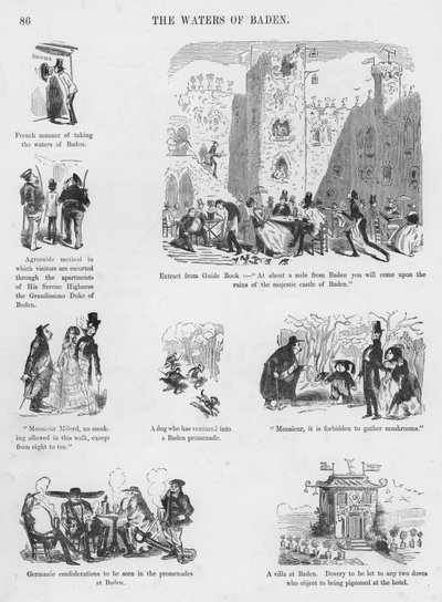 Gustave Dore tarafından Esprili ve Grotesk Eskizler (gravür) by Gustave Dore