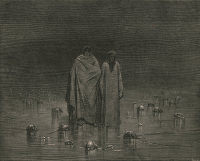 Dikkat edin, tabanlarınız zavallı kardeşlerinizin başlarına basmıyor, c1890. by Gustave Dore