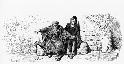 Antik Denizci ve Düğün Konuğu, S.T. Coleridge, Harper und Sons tarafından yayınlandı, New York, 1876 (ahşap gravür) by Gustave Dore