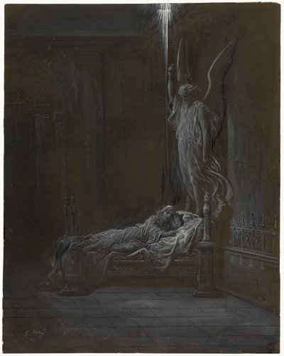 Samuel'in Çağrılması by Gustave Dore