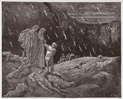 İlahi Komedya (La Divina Commedia, La Divine Comedie), Cehennem, Canto 15: Brunetto Latini Dante