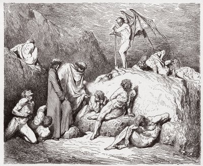 İlahi Komedya (La Divina Commedia, La Divine Comedie), Cehennem, Canto 28: Dokuzuncu Bolgia