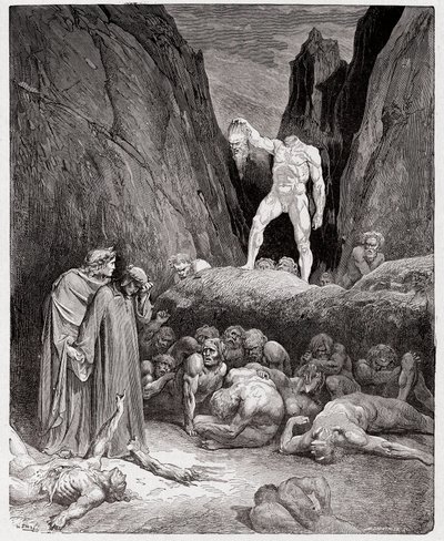 İlahi Komedya (La Divina Commedia, La Divine Comedie), Cehennem, Canto 28: Bertrand de Born