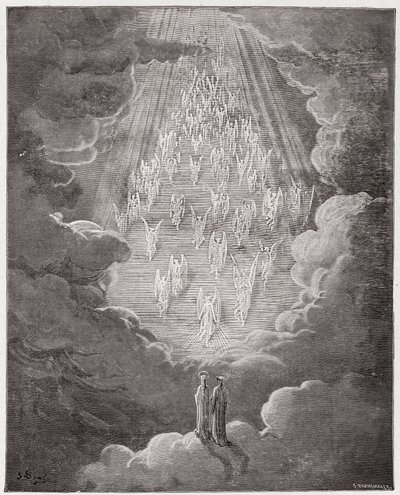 İlahi Komedya (La Divina Commedia, La Divine Comedie), Paradiso, Canto 21: Satürn