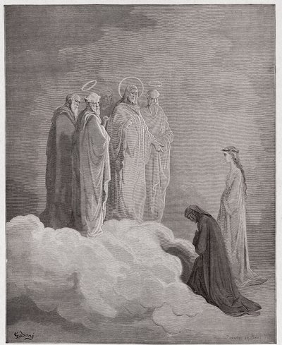 İlahi Komedya (La Divina Commedia, La Divine Comedie), Paradiso, Canto 26: Aziz John, Dante