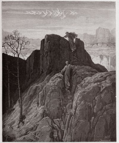 İlahi Komedya (La Divina Commedia, La Divine Comedie), Purgatorio, Canto 4: Virgil, Dante