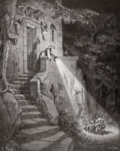 Heliodore Joseph Pisan (1822-90) tarafından oyulmuş Ogre