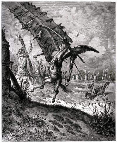 Miguel de Cervantes tarafından Kanalın Ustaca Hidalgo Don Kişot