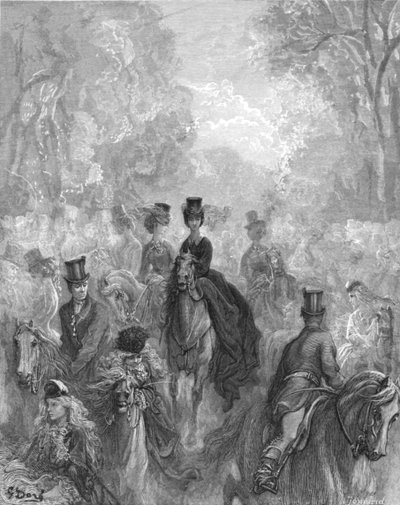 "Kadınlar Yolu", 1872. by Gustave Dore