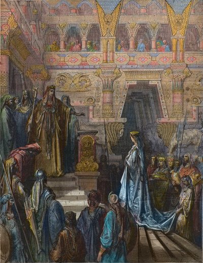 Gustave Dore tarafından Oyulmuş Süleyman