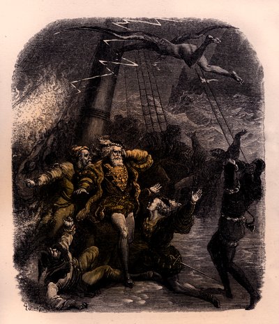 Fırtına - Shakespeare by Gustave Dore