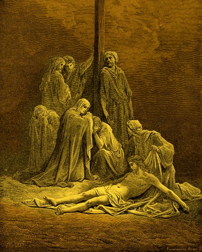 Ölü İsa - İncil by Gustave Dore