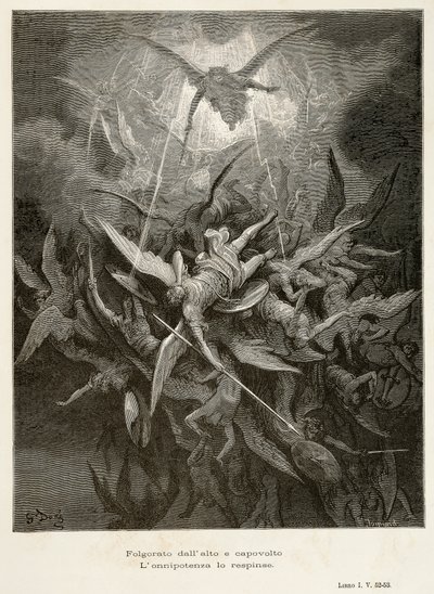 Meleklerin düşüşü, John Milton