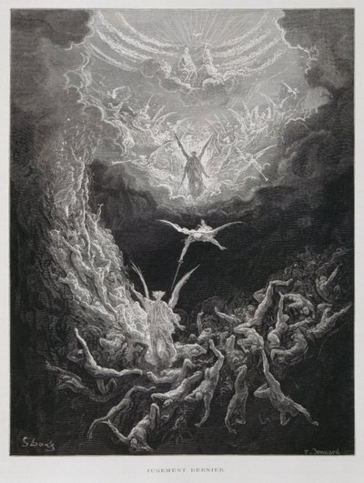Son Yargı, Dore İncilinden Örnek by Gustave Dore