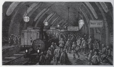 İşçilerin treni - by Gustave Dore