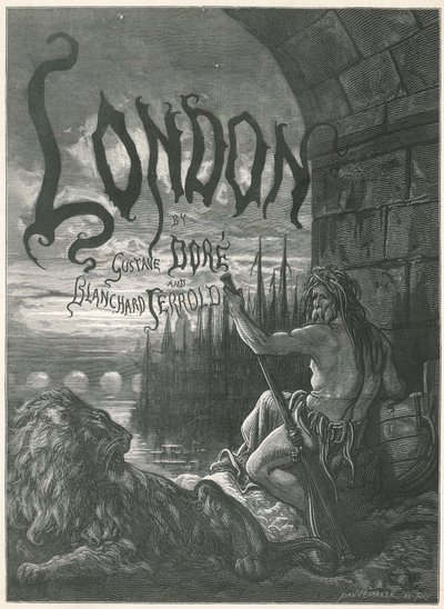 Londra için başlık sayfası by Gustave Dore