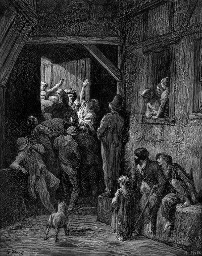 Kapat onu, Ratcliff, Gustave Doré by Gustave Dore