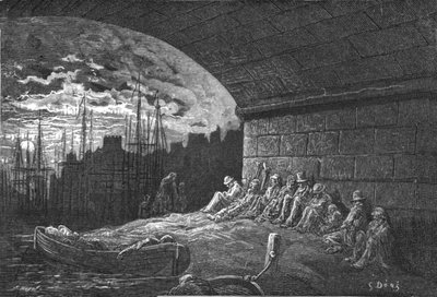 'Kemerlerin Altında', 1872. by Gustave Dore