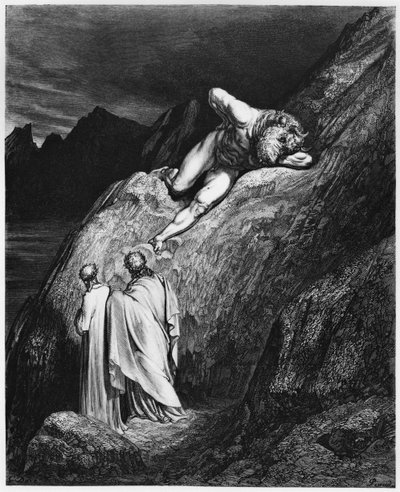 Virgil (MÖ 70-19) ve Dante, Dante Alighieri (1265-1321) tarafından 