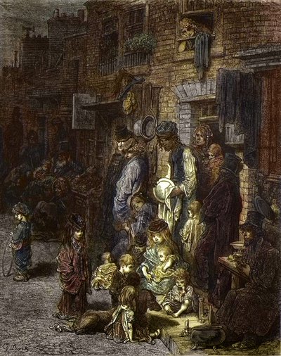 Wentworth Street, Whitechapel - William Blanchard Jerrold (1826-94) tarafından yazılan 
