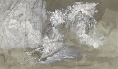 Rakamların yüzdüğü bulut by Gustave Dore