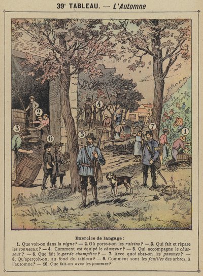Sonbahar by Gustave Fraipont