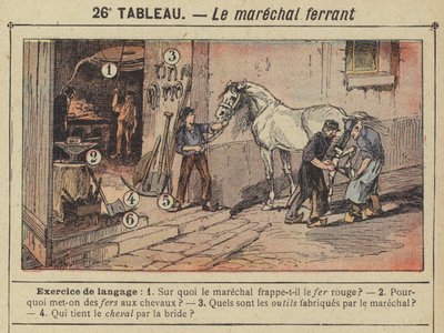 Demirci (renkli taş) by Gustave Fraipont
