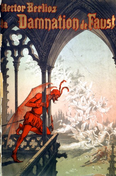 Faust'un Laneti, Hector Berlioz by Gustave Fraipont