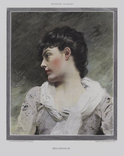Melankoli by Gustave Jacquet
