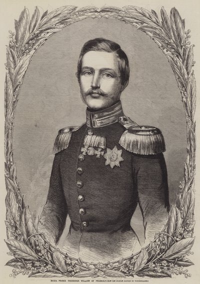 SAİK Prusya Prensi Frederick William by Gustave Janet