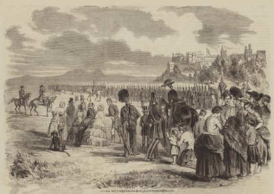 Stirling ve Clackmannan Milislerinin Gözden Geçirilmesi by Gustave Janet