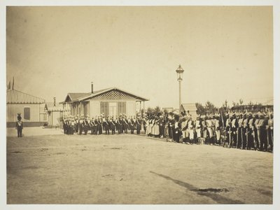 Hafif Piyade Askerleri, Camp de Châlons by Gustave Le Gray