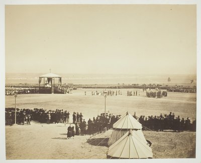 Kitle, Camp de Châlons, 1857. by Gustave Le Gray